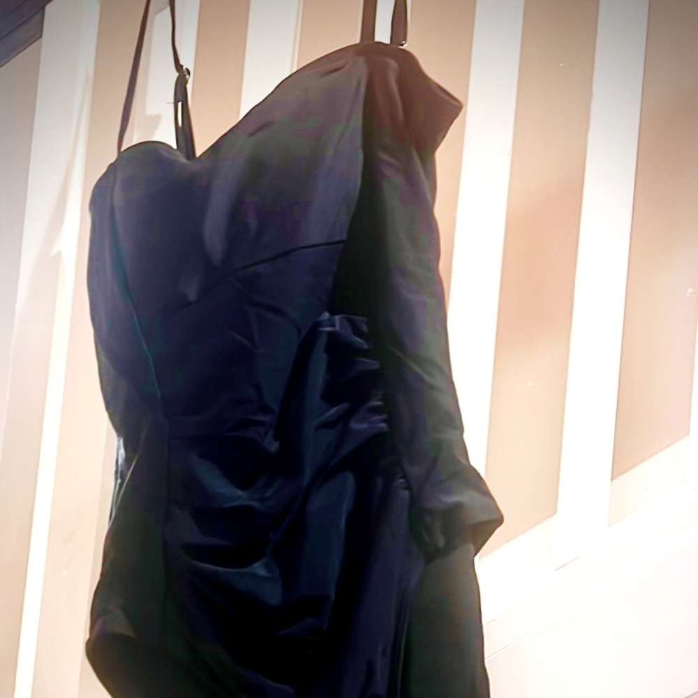 Brand new ruched waist one piece black swimsuit size Medium.